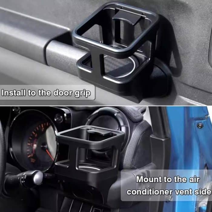 For Suzuki Jimny JB74 / JB64 2018- Car Air Outlet Water Cup Holder, Air Outlet Water Cup Holder – Bild 4