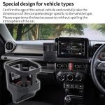 For Suzuki Jimny JB74 / JB64 2018- Car Air Outlet Water Cup Holder, with 3pcs Anti-slip Mats, Water Cup Holder – Bild 6