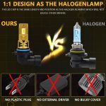 2pcs/Pack 35W 3000LM 6500K IP68 Waterproof Car LED Headlight Bulb, 9005, 9006, H1, H4, H7, H11 – Bild 5