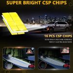 2pcs/Pack 35W 3000LM 6500K IP68 Waterproof Car LED Headlight Bulb, 9005, 9006, H1, H4, H7, H11 – Bild 6