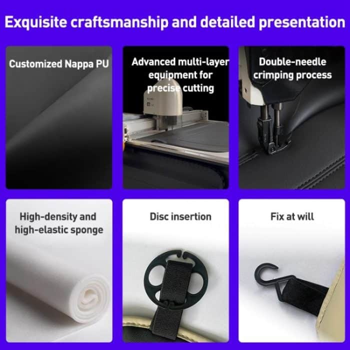 Car SUV PU Leather Seat Cushion Pad – Bild 5