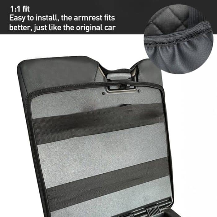 Car Central Armrest Box Protective Leather Cover Mat for Ford F150 2015-2022, For Ford F150 2015-2022 – Bild 6