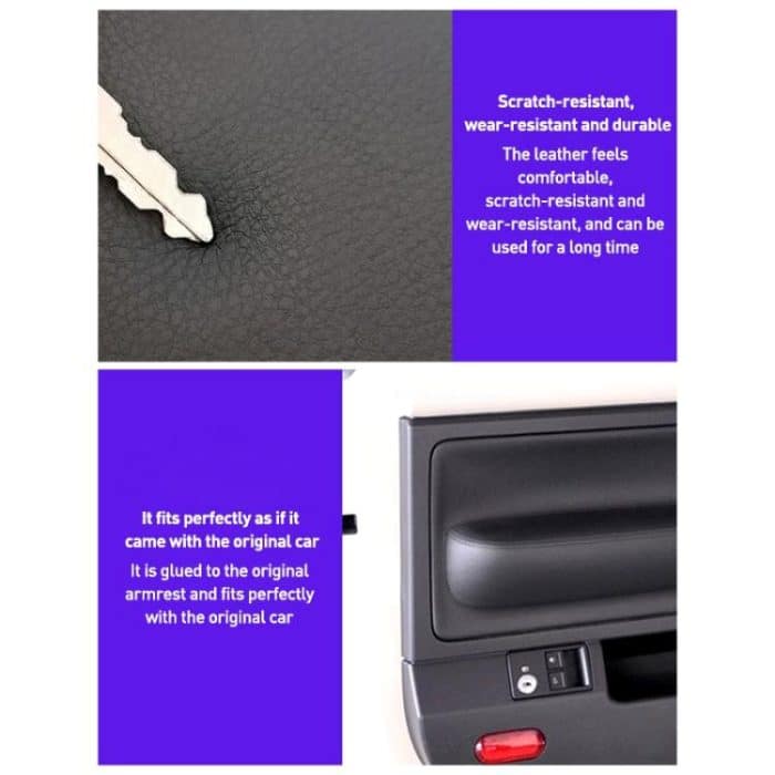 2pcs/Set Car Modified Microfiber Leather Door Panel Cover for Volkswagen Beetle 1998-2010 – Bild 6