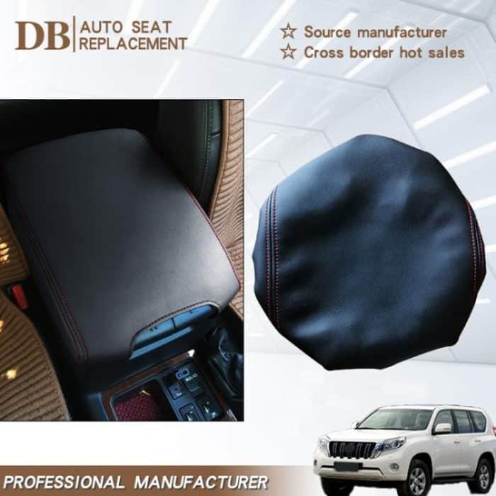 Car Central Armrest Box Protective Leather Cover for Toyota Prado 2010-2019, For Toyota Prado 2010-2019 – Bild 2