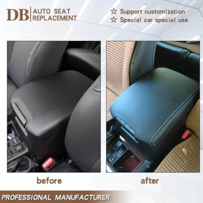 Car Central Armrest Box Protective Leather Cover for Toyota Prado 2010-2019, For Toyota Prado 2010-2019 – Bild 3