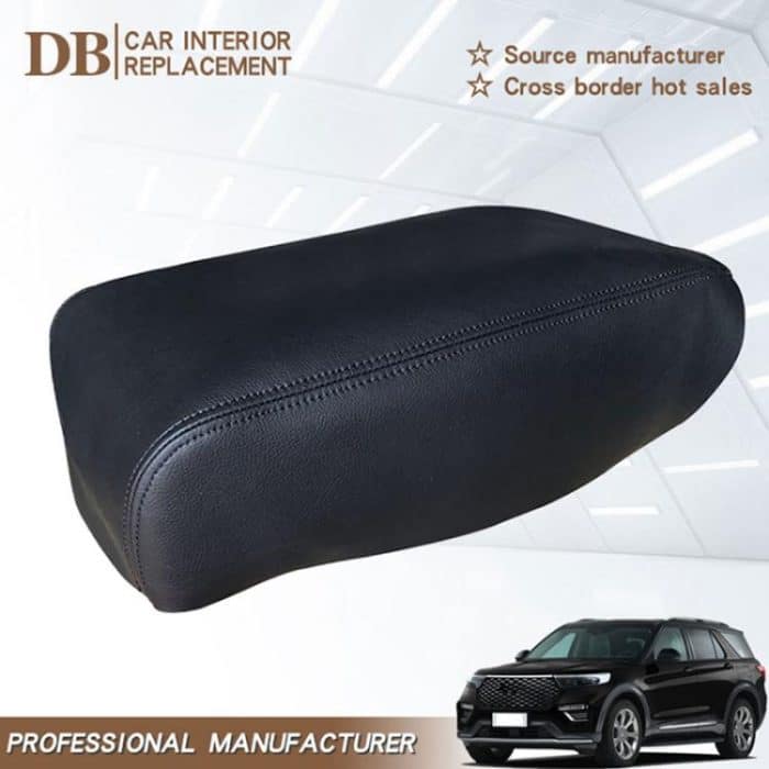 Car Central Armrest Box Protective Leather Cover for Ford Explorer 2011-2019, For Ford Explorer 2011-2019 – Bild 2