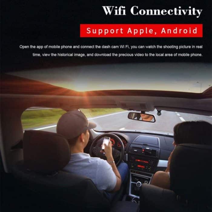 USB WiFi HD Night Vision Hidden Car Driving Recorder – Bild 3