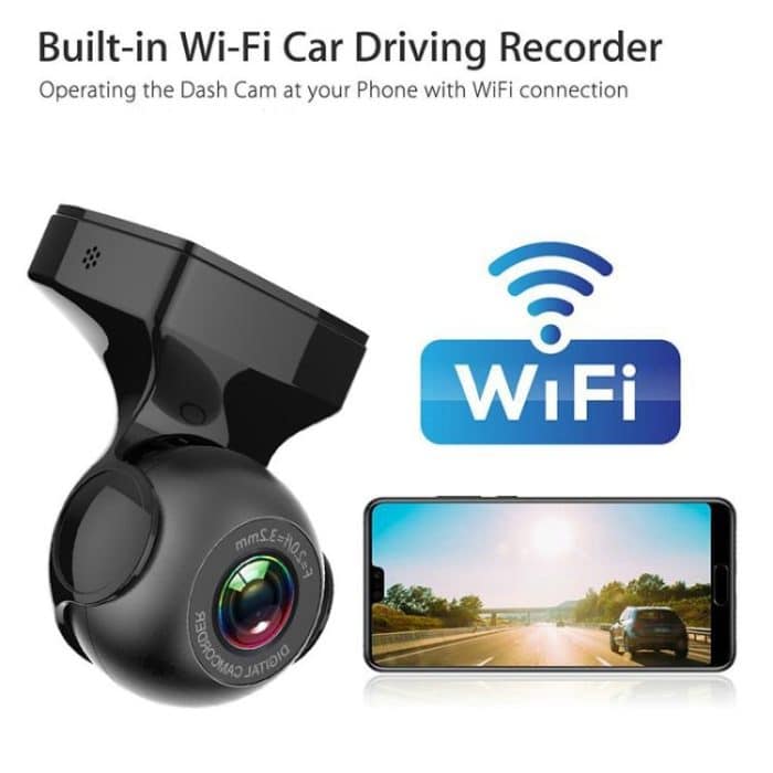 USB WiFi HD Night Vision Hidden Car Driving Recorder – Bild 8