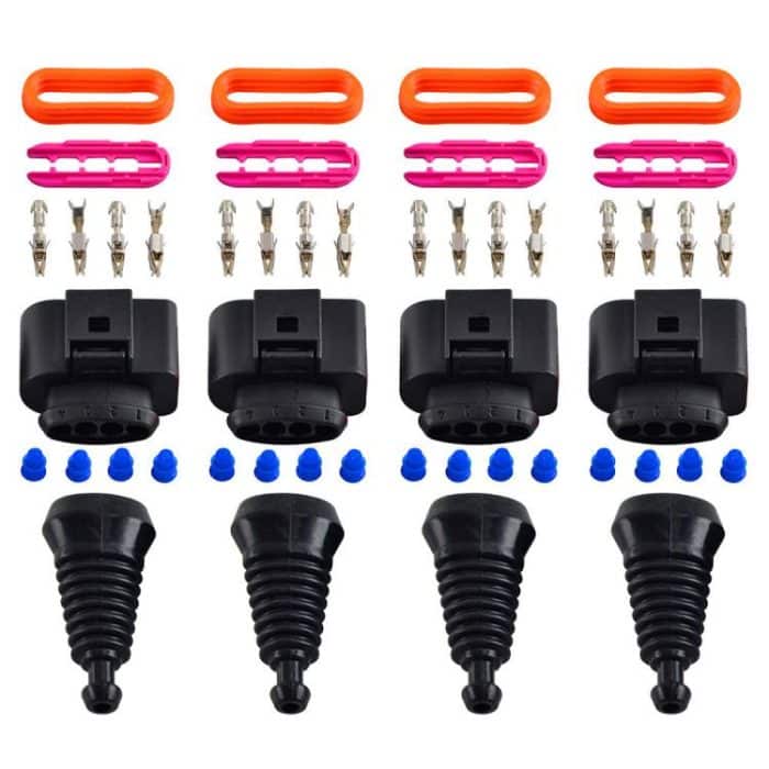 1 Set Für Audi A7 3,0 T 2016 Auto Zündspule Stecker Reparatur Kit, Kleine Größe 1J0973704 – Bild 1