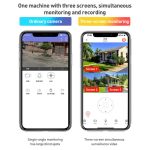 VTS02 4MP Multi-lens Panoramic Solar Surveillance PTZ Dome Camera, Southeast Asia WiFi, Southeast Asia 4G, Southeast Asia 4G-AOV, European 4G – Bild 4