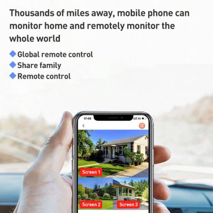 VTS02 4MP Multi-lens Panoramic Solar Surveillance PTZ Dome Camera, Southeast Asia WiFi, Southeast Asia 4G, Southeast Asia 4G-AOV, European 4G – Bild 5