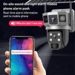 VTS02 4MP Multi-lens Panoramic Solar Surveillance PTZ Dome Camera, Southeast Asia WiFi, Southeast Asia 4G, Southeast Asia 4G-AOV, European 4G – Bild 8