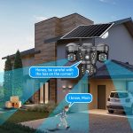 VTS29 6MP Multi-lens Panoramic Solar Surveillance PTZ Dome Camera, Southeast Asia WiFi, Southeast Asia 4G, European 4G – Bild 14