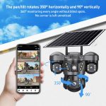 VTS29 6MP Multi-lens Panoramic Solar Surveillance PTZ Dome Camera, Southeast Asia WiFi, Southeast Asia 4G, European 4G – Bild 15