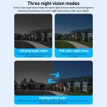 VTS29 6MP Multi-lens Panoramic Solar Surveillance PTZ Dome Camera, Southeast Asia WiFi, Southeast Asia 4G, European 4G – Bild 3