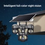 VTS29 6MP Multi-lens Panoramic Solar Surveillance PTZ Dome Camera, Southeast Asia WiFi, Southeast Asia 4G, European 4G – Bild 6