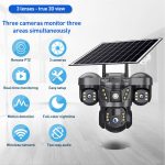 VTS29 6MP Multi-lens Panoramic Solar Surveillance PTZ Dome Camera, Southeast Asia WiFi, Southeast Asia 4G, European 4G – Bild 7