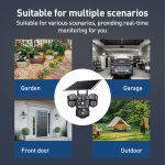 VTS29 6MP Multi-lens Panoramic Solar Surveillance PTZ Dome Camera, Southeast Asia WiFi, Southeast Asia 4G, European 4G – Bild 10