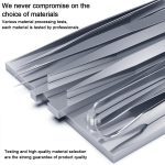MEGA-IEDA High Hard Non-magnetic Stainless Steel Repair Tweezers, Long Tip, Short Tip, Curved Tip – Bild 9