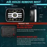 Y19 H4 7 inch Car Sun Style Square Modified Headlight for Jeep Wrangler, Y19 – Bild 7