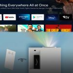 VIVIBRIGHT D7000 Lite 1920x1080P 550ANSI Screen Mirror Smart Projector, US Plug, UK Plug, AU Plug, EU Plug – Bild 5