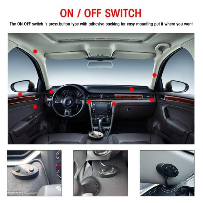 2pcs/Pack Car 70W High-power Matrix Eyes Work Light with Cable Set, Eyes – Bild 14