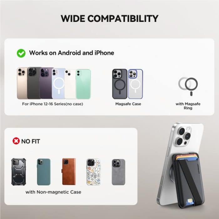 JOYROOM JR-ZS432 MagSafe Wallet Phone Holder, JR-ZS432 – Bild 9