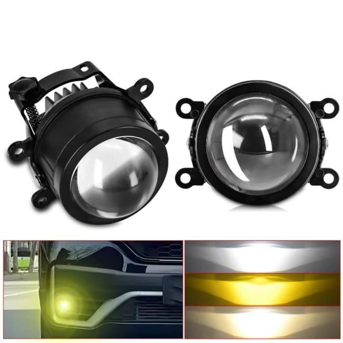 EDA008268401.jpg T09 2pcs/Pack 55W 3 inch High Power Dual Lens Fog Light, T09 Four-corner Universal, T09 Oblique Universal – Bild 1