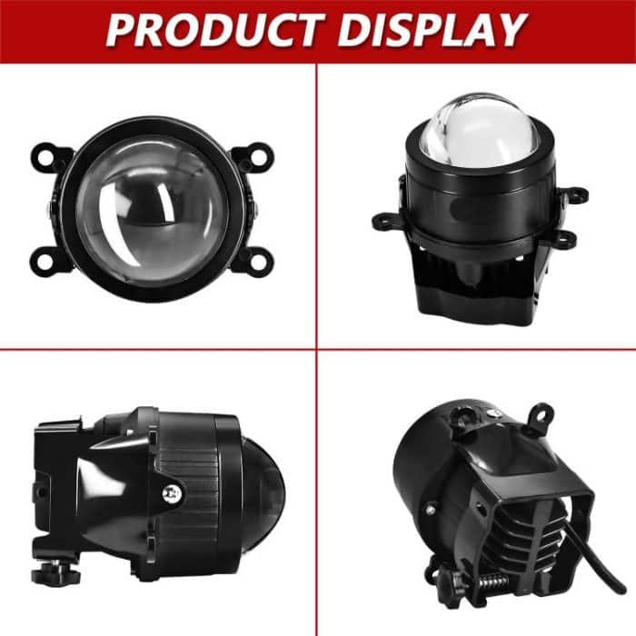 T09 2pcs/Pack 55W 3 inch High Power Dual Lens Fog Light, T09 Four-corner Universal, T09 Oblique Universal – Bild 11