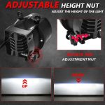 T09 2pcs/Pack 55W 3 inch High Power Dual Lens Fog Light, T09 Four-corner Universal, T09 Oblique Universal – Bild 3