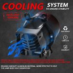 T09 2pcs/Pack 55W 3 inch High Power Dual Lens Fog Light, T09 Four-corner Universal, T09 Oblique Universal – Bild 5