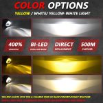 T12 2pcs/Pack 55W 3 inch High Power Dual Lens Fog Light Oblique Style for Toyota, T12 Left Driver, T12 Right Driver – Bild 4