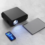 VIVIBRIGHT K5000SE 1920x1080P 1800ANSI Android 9.0 Screen Mirror Smart Projector, US Plug, UK Plug, AU Plug, EU Plug – Bild 7