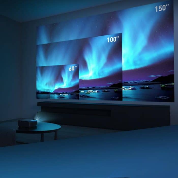 VIVIBRIGHT F10 Lite 1920x1080P 250ANSI Screen Mirroring Smart Projector, US Plug, UK Plug, AU Plug, EU Plug – Bild 6