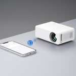 VIVIBRIGHT L01 Crazy Version 1080P 40 Lumens LCD + LED Smart Projector, US Plug, UK Plug, AU Plug, EU Plug – Bild 4