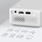 VIVIBRIGHT L01 Crazy Version 1080P 40 Lumens LCD + LED Smart Projector, US Plug, UK Plug, AU Plug, EU Plug – Bild 5