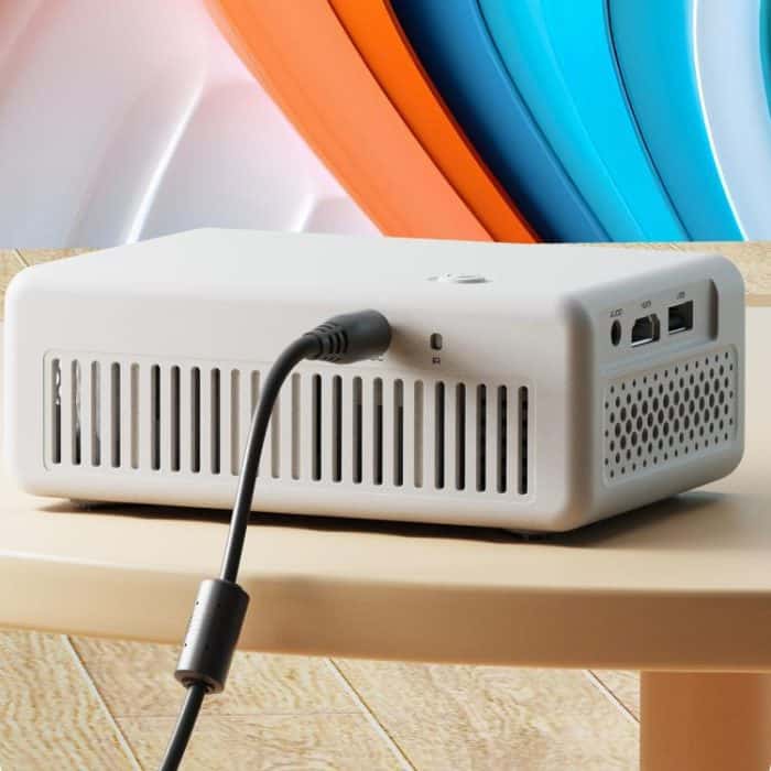 VIVIBRIGHT L01 Crazy Version 1080P 40 Lumens LCD + LED Smart Projector, US Plug, UK Plug, AU Plug, EU Plug – Bild 6