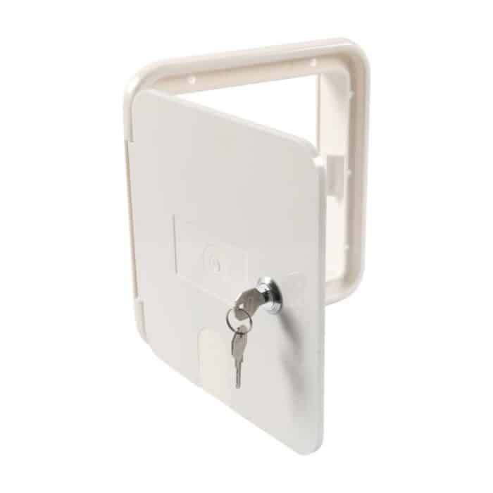 RV / Camper Power Cable Hatch with Screws and Key, Power Cable Hatch – Bild 4