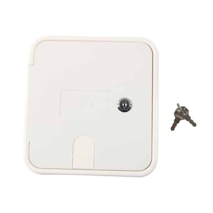 RV / Camper Power Cable Hatch with Screws and Key, Power Cable Hatch – Bild 6