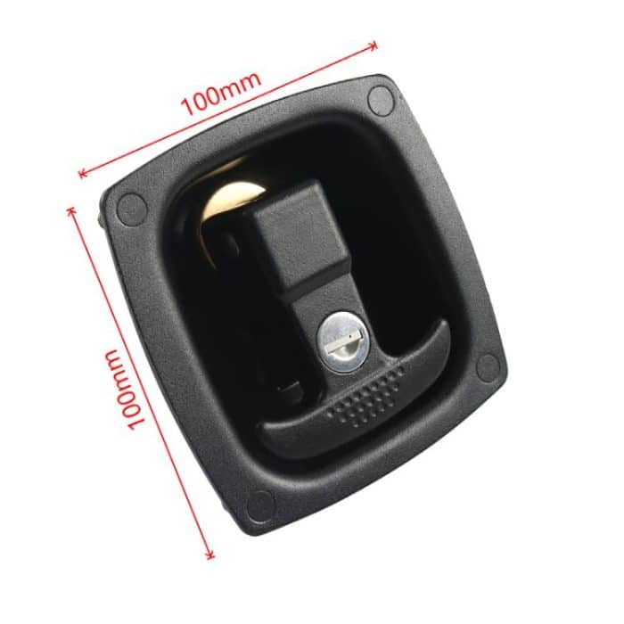 RV / Camper Folding T Handle Latch with Key, Folding T Handle Latch – Bild 6