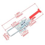 RV Heavy Duty Large Toggle Clamp Latch – Bild 7