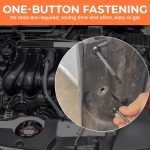 100pcs / Pack PP Universal Cable Tie Buckle, 100pcs / Pack – Bild 5