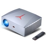 VIVIBRIGHT F40 1920x1080 4200 Lumen Tragbarer Heimkino Drahtloser Smart-Projektor mit Fernbedienung, Android-Version