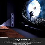 VIVIBRIGHT F40 1920x1080 4200 Lumen Tragbarer Heimkino Drahtloser Smart-Projektor mit Fernbedienung, Android-Version – Bild 5