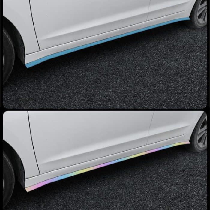 Car Starry Sky Shiny Soft Rubber Front Bar Side Anti-collision Strip – Bild 11