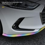 Car Starry Sky Shiny Soft Rubber Front Bar Side Anti-collision Strip – Bild 3