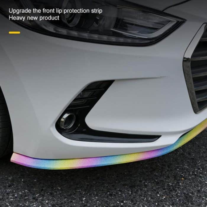 Car Starry Sky Shiny Soft Rubber Front Bar Side Anti-collision Strip – Bild 3
