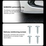 Car Starry Sky Shiny Soft Rubber Front Bar Side Anti-collision Strip – Bild 8