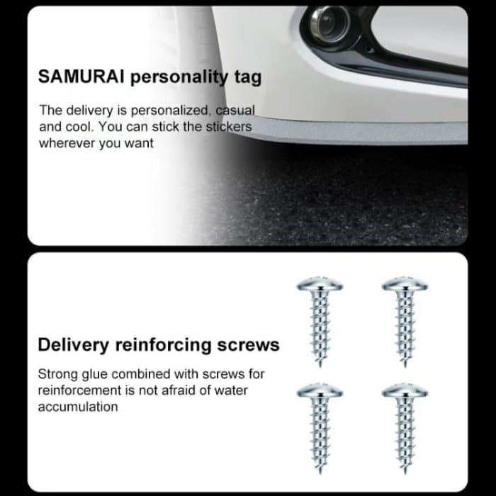 Car Starry Sky Shiny Soft Rubber Front Bar Side Anti-collision Strip – Bild 8