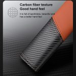 Car Leather Carbon Fiber Stitching Seat Belt Shoulder Guard – Bild 7